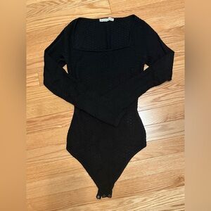(2/$5) ⚠️ Abercrombie & Fitch Square Neck Knit Bodysuit